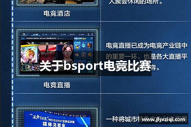 关于bsport电竞比赛